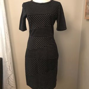 Black and gray dress by Eliza J